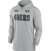 49ers Salute to Service Performance Hoodie Grey