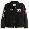 Abercrombie Team McLaren Varsity Bomber Jacket