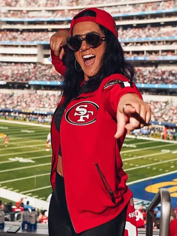 Bayley San Francisco 49ers Track Jacket