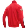 Bayley San Francisco 49ers Track Jacket Red