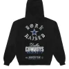 Born x Raised Dallas Cowboys Black Chrome Rocker Pullover Hoodie