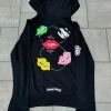 Chrome Hearts Matty Boy Zip Up Hoodie Black