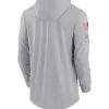 Dallas Cowboys 2024 Salute to Service Performance Grey Hoodie