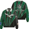 Eagles Leather Varsity Jacket