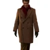 Emily in Paris S04 Eugenio Franceschini Brown Trench Coat