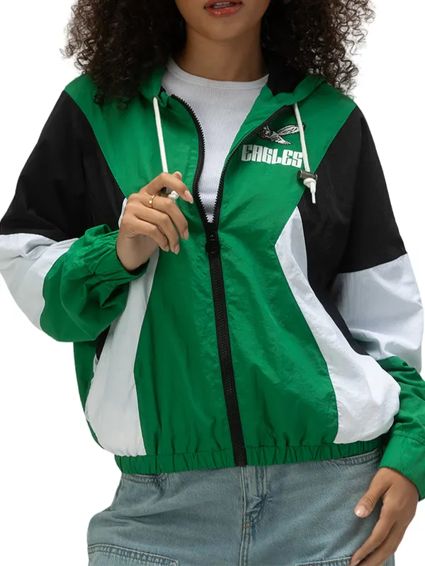 Erin Andrews Philadelphia Eagles Windbreaker Jacket