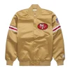 HOMAGE X Starter 49ers Satin Jacket