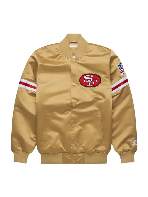 HOMAGE X Starter 49ers Satin Jacket