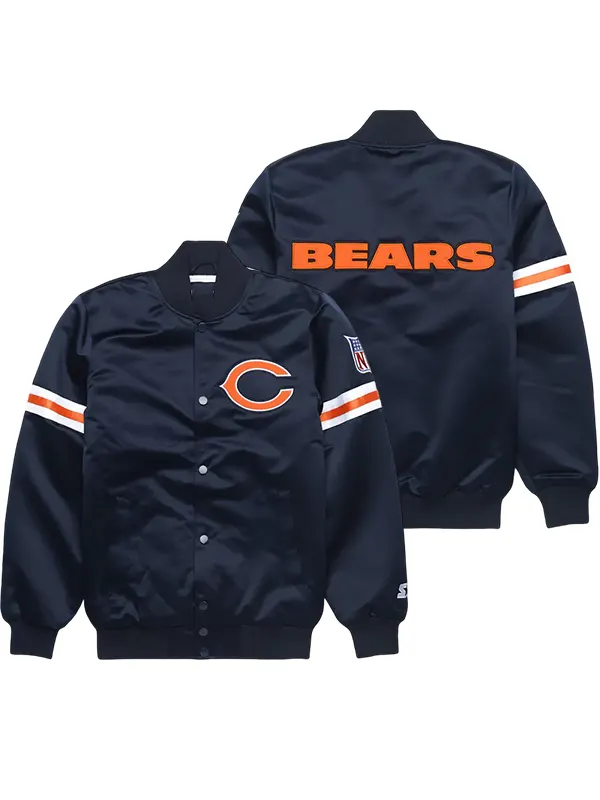 Homage X Starter Chicago Bears Satin Jacket