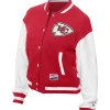 Kansas City Chiefs Full Snap Jacket Red