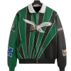 Kith x Jeff Hamilton Eagles Leather Varsity Jacket