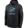 Miami Dolphins 2024 NFL Crucial Catch Club Pullover Hoodie