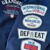 Off Road Grandeur Monarch Vintage Flight Jacket Blue