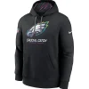 Philadelphia Eagles 2024 NFL Crucial Catch Club Pullover Hoodie