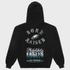 Philadelphia Eagles Born x Raised Chrome Rocker Hoodie Black