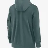 Philadelphia Eagles Club NFL Full Zip Hoodie