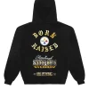 Pittsburgh Steelers Born x Raised Chrome Rocker Black Hoodie