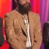 Post Malone 2024 MTV Video M usic Awards Floral Blazer