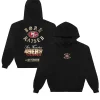 San Francisco 49ers Born x Raised Chrome Rocker Hoodie