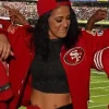 WWE Bayley Pro Standard San Francisco 49ers Track Red Jacket