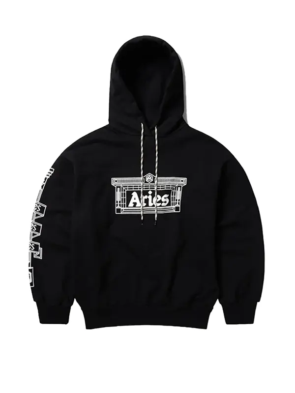 Arsenal X Aries Column Hoodie