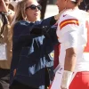 Brittany Mahomes Chiefs Blue Denim Jacket