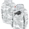 Buffalo Bills Arctic Camo Salute to Service Hoodie