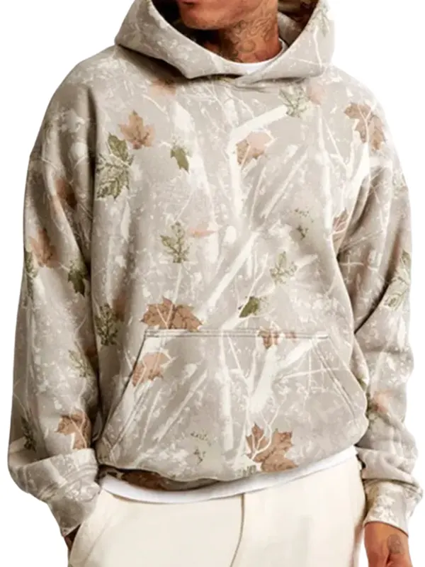 Camo Abercrombie Fleece Hoodie