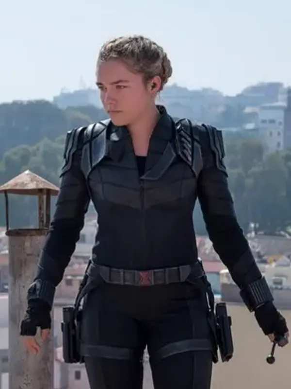 Florence Pugh Thunderbolts Black Costume Jacket