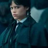 Jenna Ortega Wednesday Season 2 Wool Coat