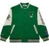 Kelly Green Philadelphia Eagles Vintage Varsity Jacket