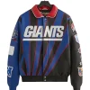 Kith & Jeff Hamilton Giants Leather Varsity Jacket