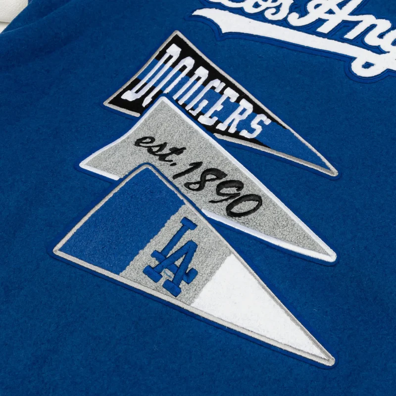 Los Angeles Dodgers Varsity Jacket Blue And White