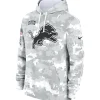 NFL Detroit Lions Arctic Camo Salute to Service Hoodie