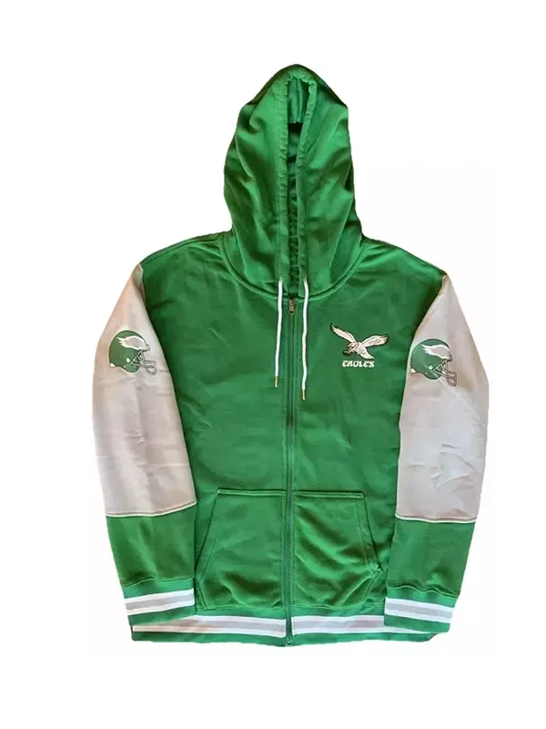 Philadelphia Eagles Fly Eagles Fly Retro Hoodie