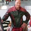 Red One Dwayne Johnson Leather Jacket