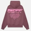 Scuffers Motor Studios Hoodie Burgundy