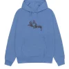 Stussy Worker Hoodie Unisex Blue