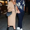 Taylor Swift Long Polo Camel Coat