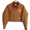 Vintage NY Yankees Crop Jacket