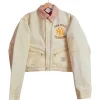 Vintage NY Yankees Crop Jacket White