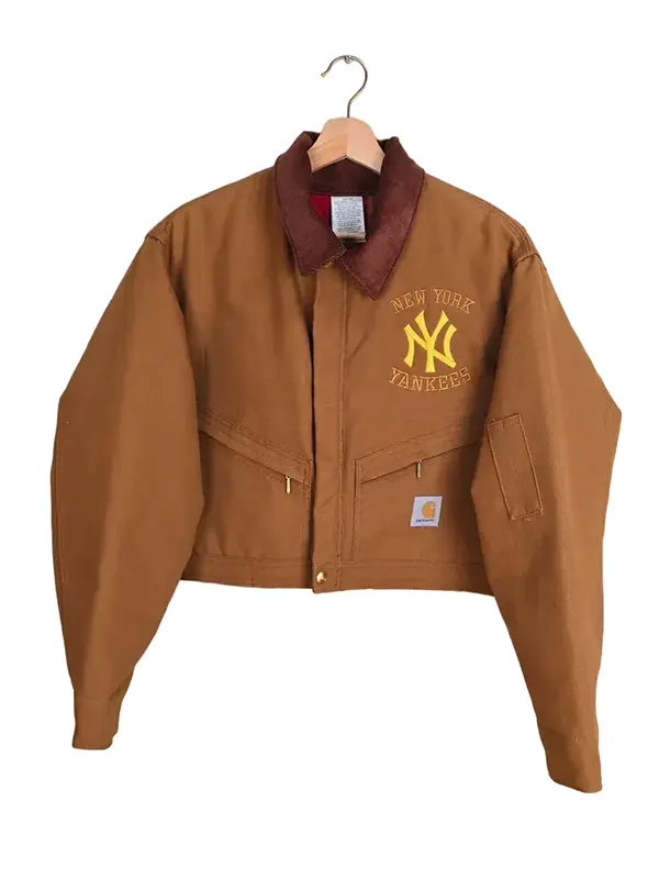 Vintage NY Yankees Crop Jacket