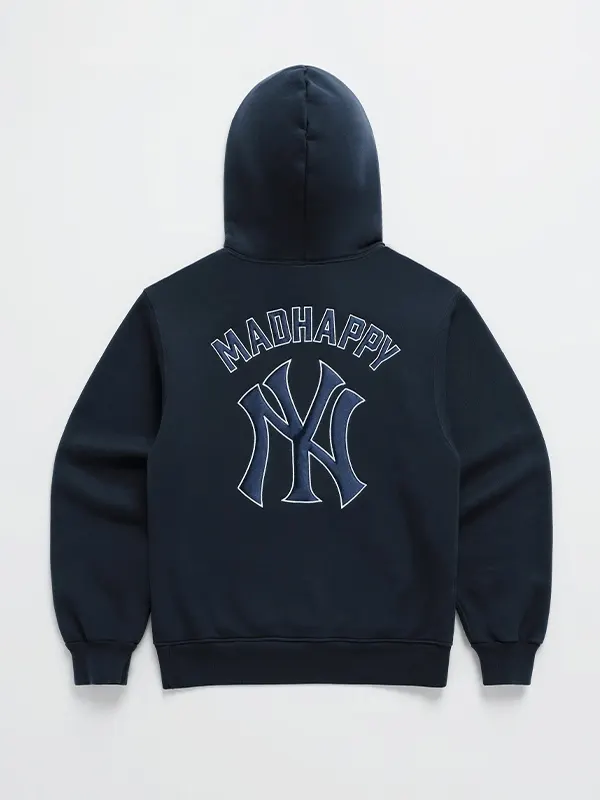 Yankees Embroidered Fleece Hoodie