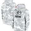 Arctic Camo 2024 Green Bay Packers Salute to Service Hoodie