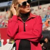 Brittany Mahomes Chiefs Vs Panthers Custom Red Jacket