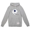 Dallas Cowboys Helmet Logo Vintage Hoodie