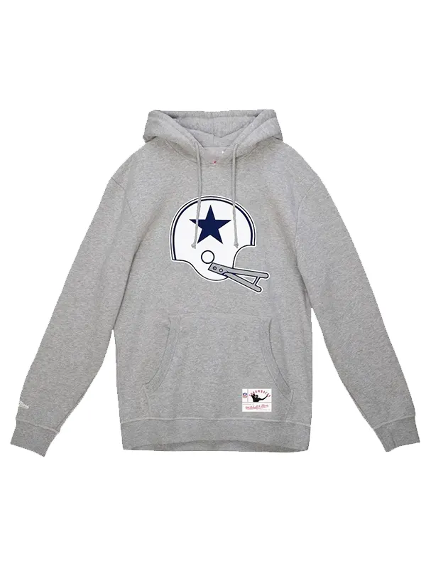 Dallas Cowboys Helmet Logo Vintage Hoodie