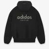 Fear Of God Athletics Heavy Fleece Hoodie Black