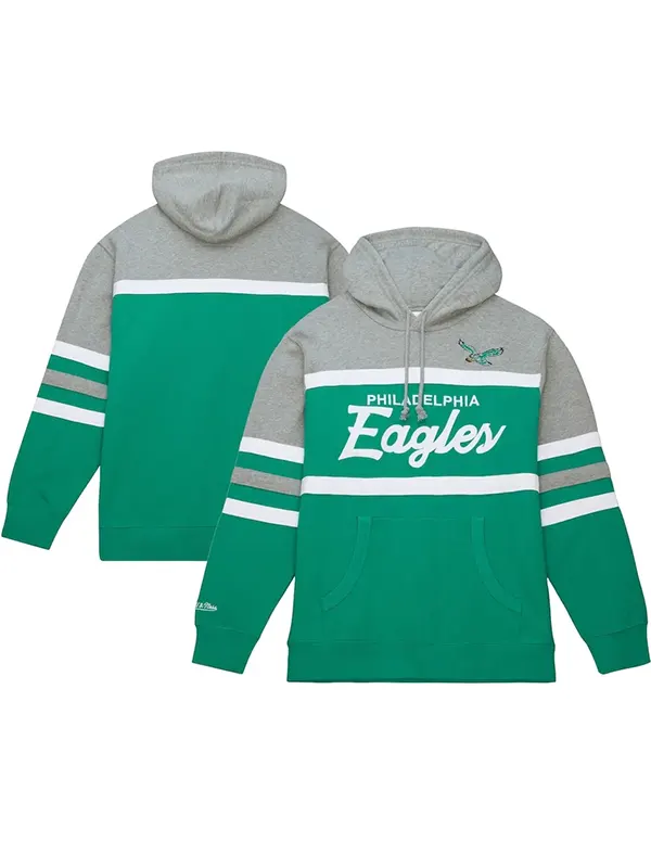 Kelly Green Philadelphia Eagles Head Coach Hoodie