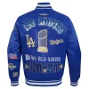 Los Angeles Dodgers 2024 World Series Champions Satin Full Snap Jacket